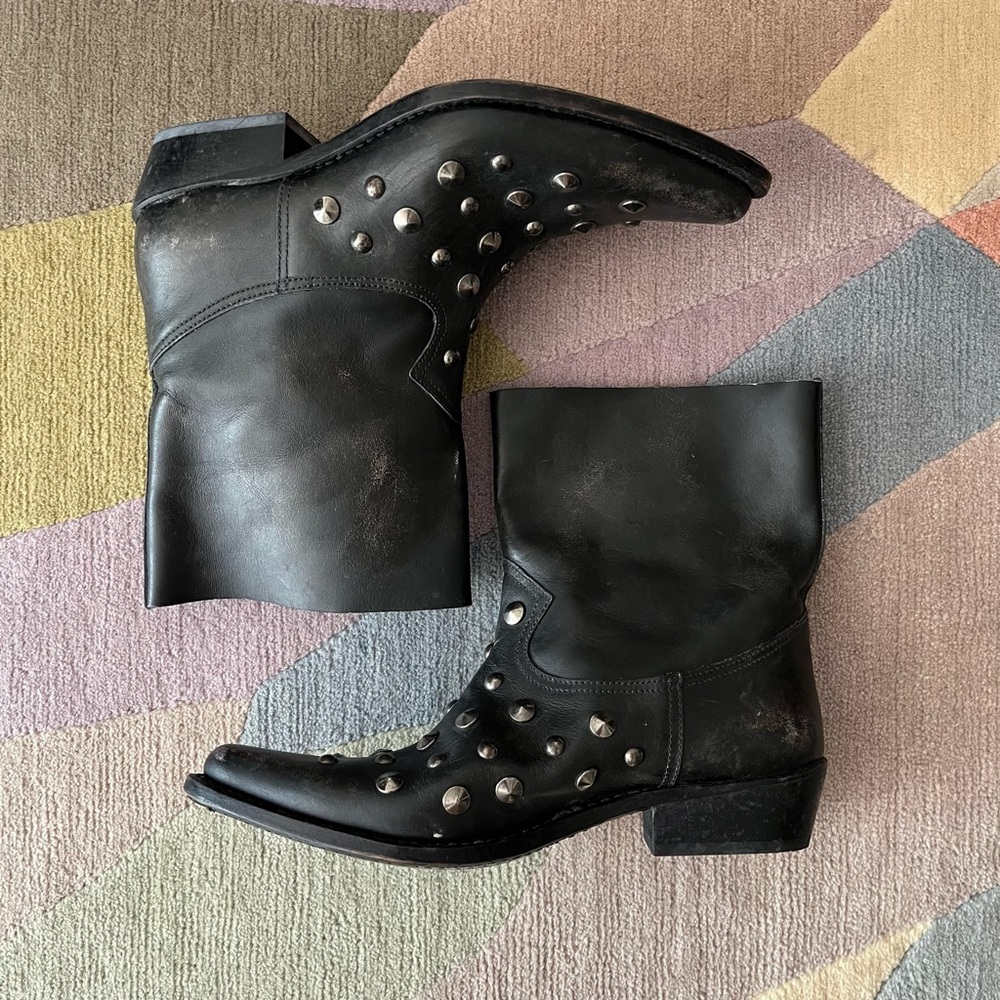 Golden Goose Tribute Stud Ankle Boot